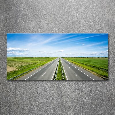 Wall art acrylic highway