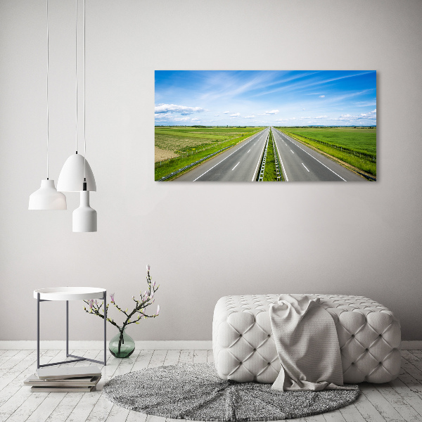 Wall art acrylic highway