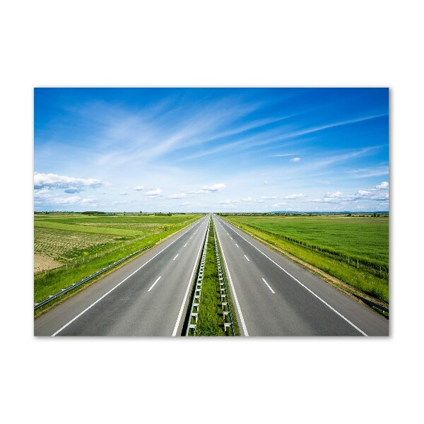 Wall art acrylic highway