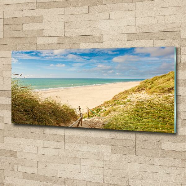 Wall art acrylic Coastal dunes