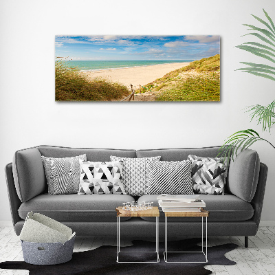 Wall art acrylic Coastal dunes