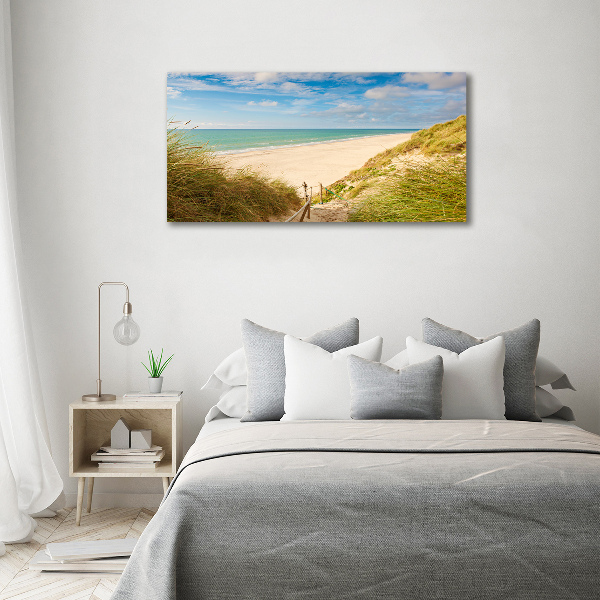 Wall art acrylic Coastal dunes