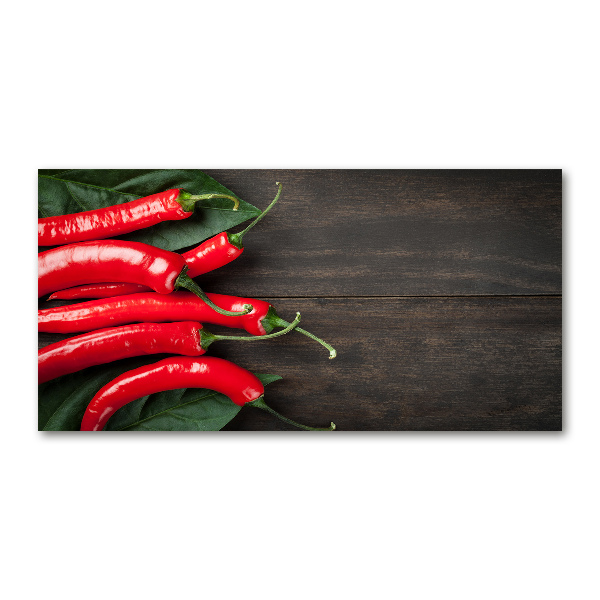 Print on acrylic Chilli peppers