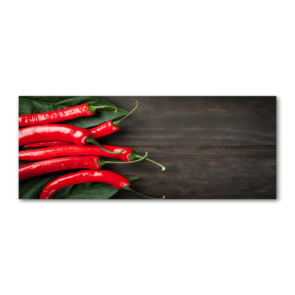 Print on acrylic Chilli peppers