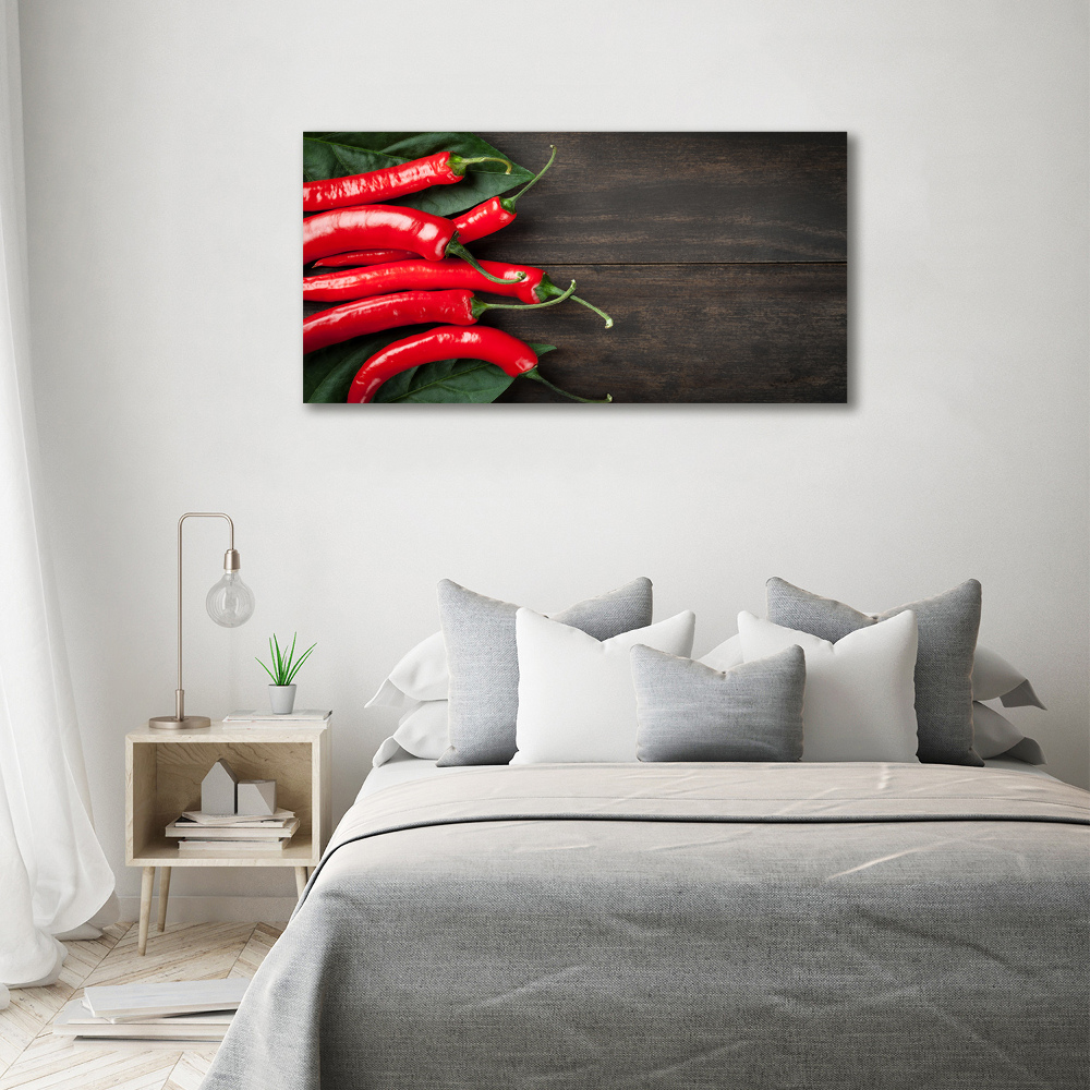 Print on acrylic Chilli peppers