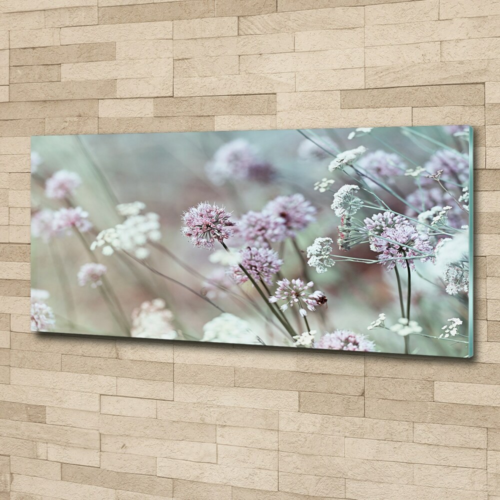 Print on acrylic Wild flowers