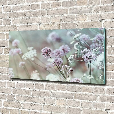 Print on acrylic Wild flowers