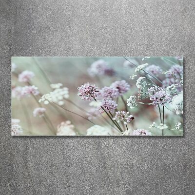 Print on acrylic Wild flowers