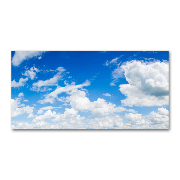 Acrylic print Clouds in the sky