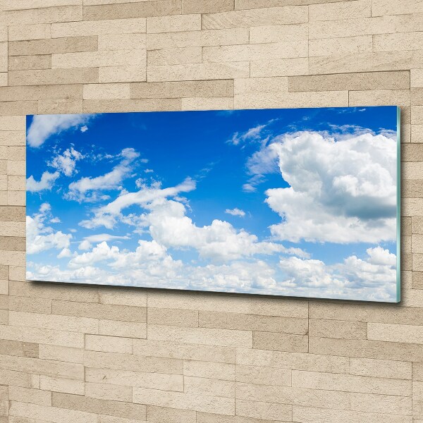 Acrylic print Clouds in the sky