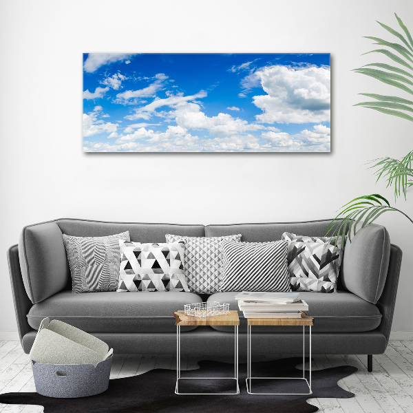 Acrylic print Clouds in the sky