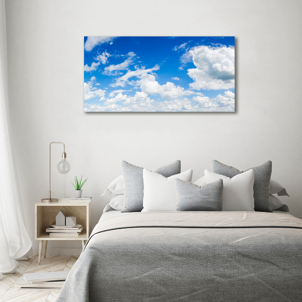 Acrylic print Clouds in the sky