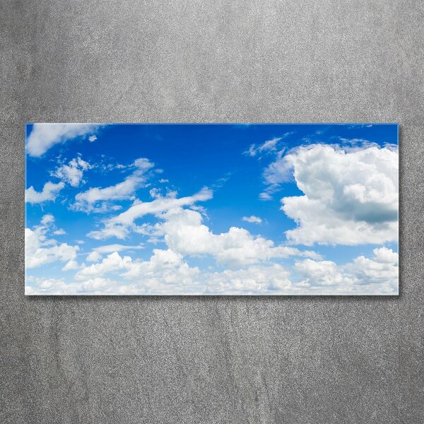 Acrylic print Clouds in the sky