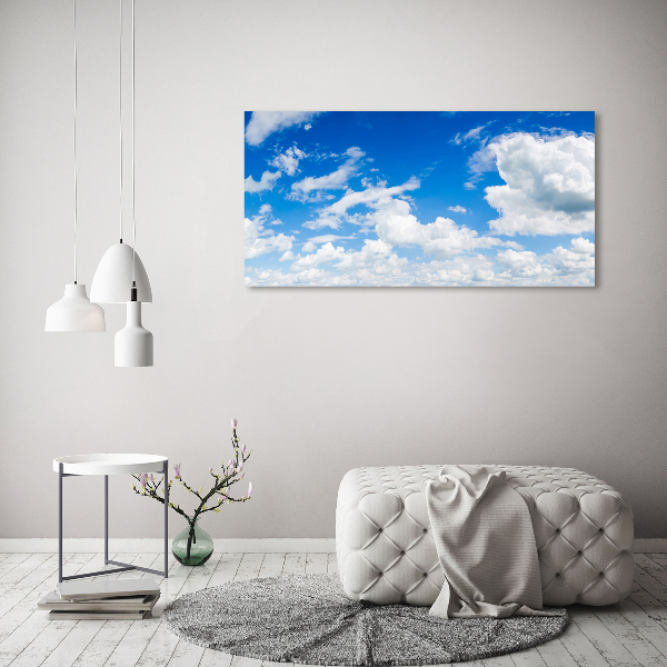 Acrylic print Clouds in the sky