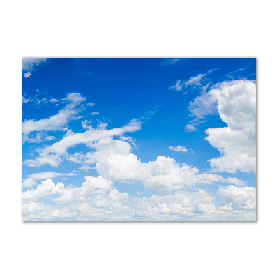 Acrylic print Clouds in the sky