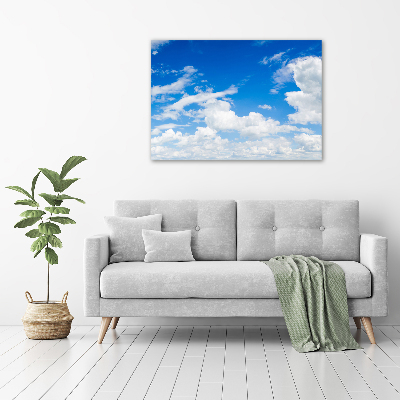 Acrylic print Clouds in the sky