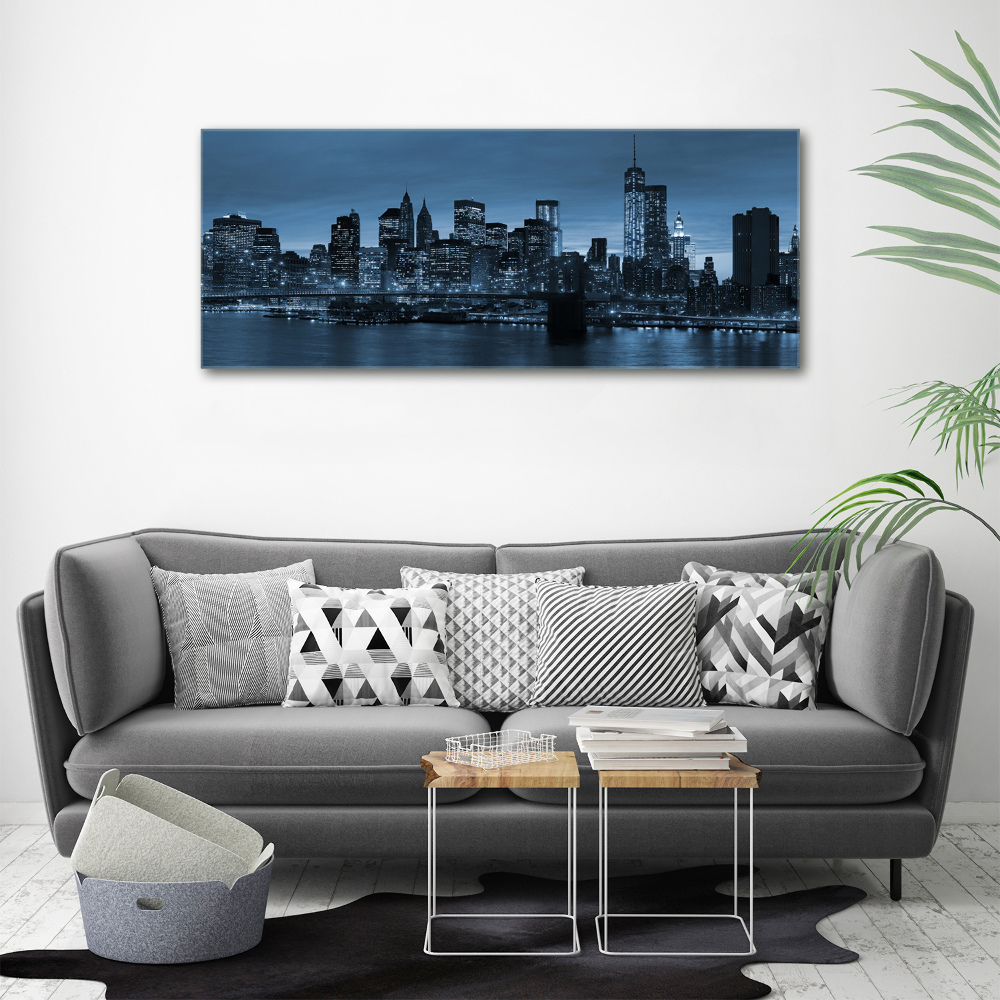 Wall art acrylic New York at night