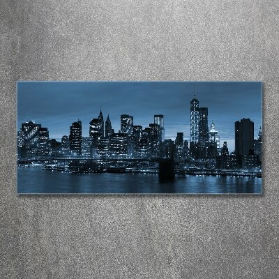 Wall art acrylic New York at night