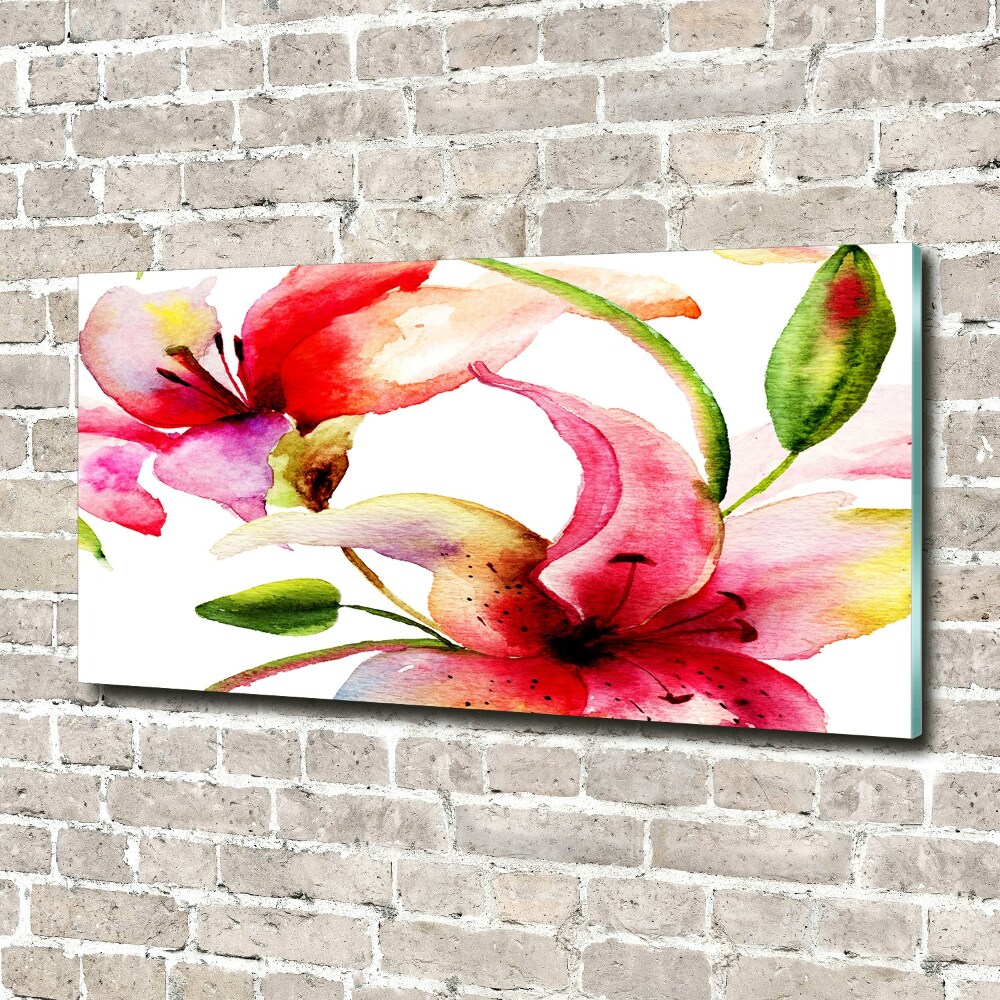 Wall art acrylic Lily