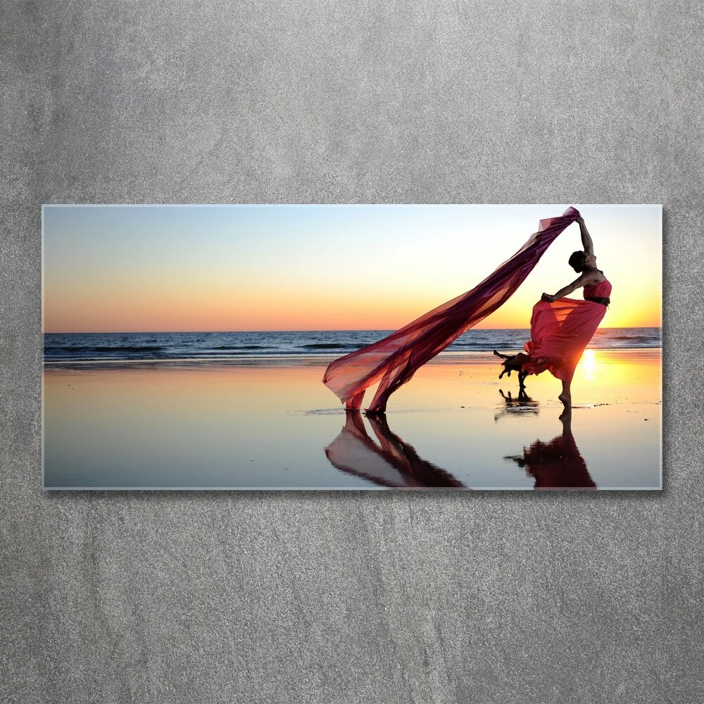 Print on acrylic Dancing woman