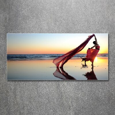 Print on acrylic Dancing woman