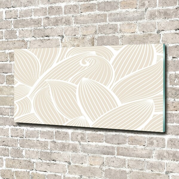 Acrylic wall art Pattern leaves