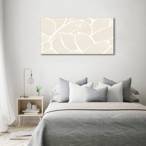 Acrylic wall art Pattern leaves