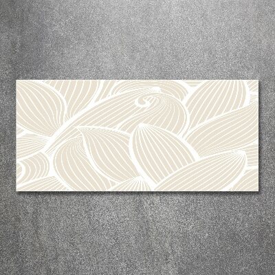 Acrylic wall art Pattern leaves