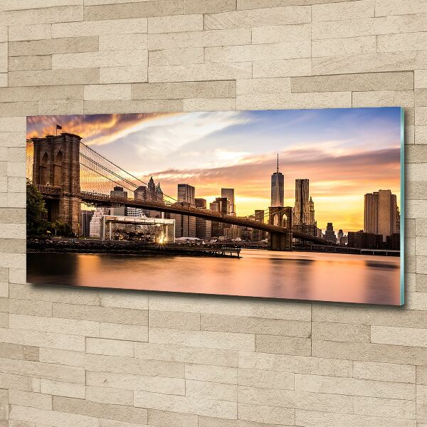 Wall art acrylic Brooklyn bridge