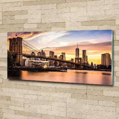 Wall art acrylic Brooklyn bridge