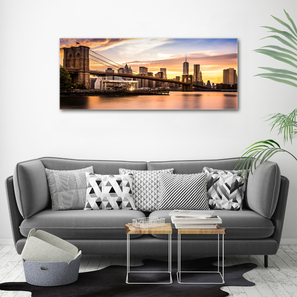 Wall art acrylic Brooklyn bridge