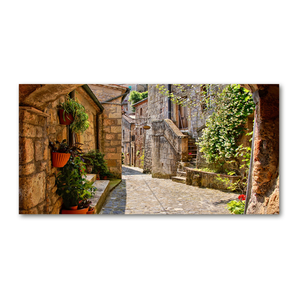 Print on acrylic Charming street