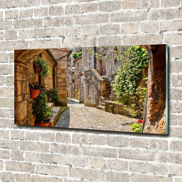 Print on acrylic Charming street