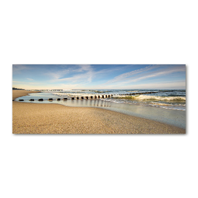 Acrylic wall art Beach on the Baltic Sea