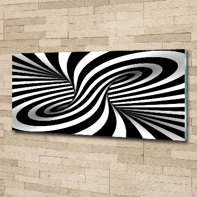 Glass acrylic wall art Abstraction vortex