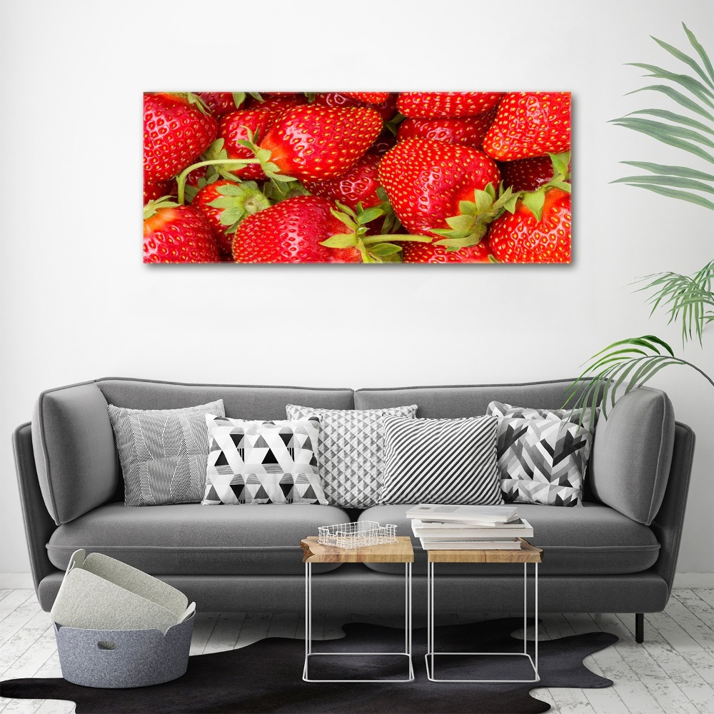 Acrylic wall art Strawberries