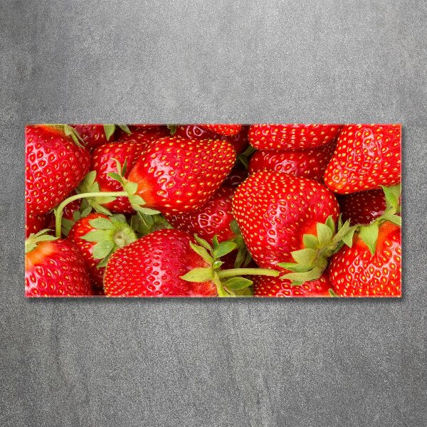 Acrylic wall art Strawberries