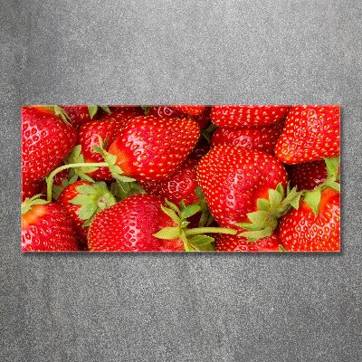 Acrylic wall art Strawberries