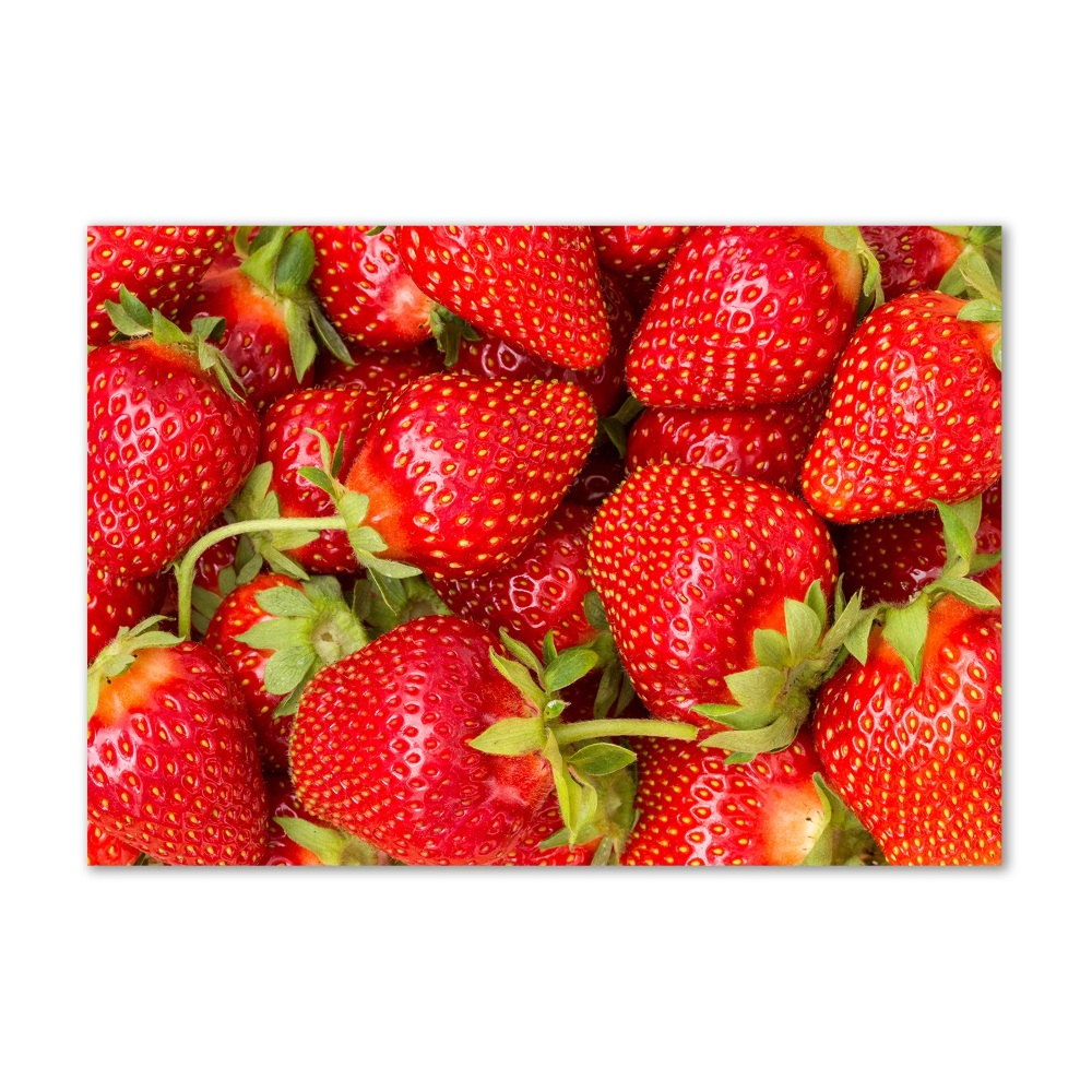 Acrylic wall art Strawberries