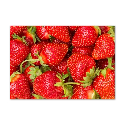 Acrylic wall art Strawberries