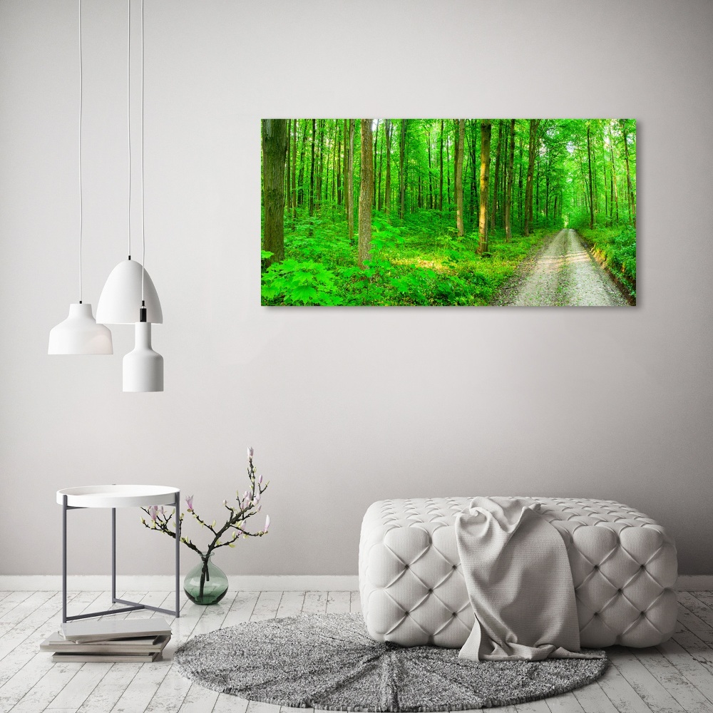 Print on acrylic Trees in the forest