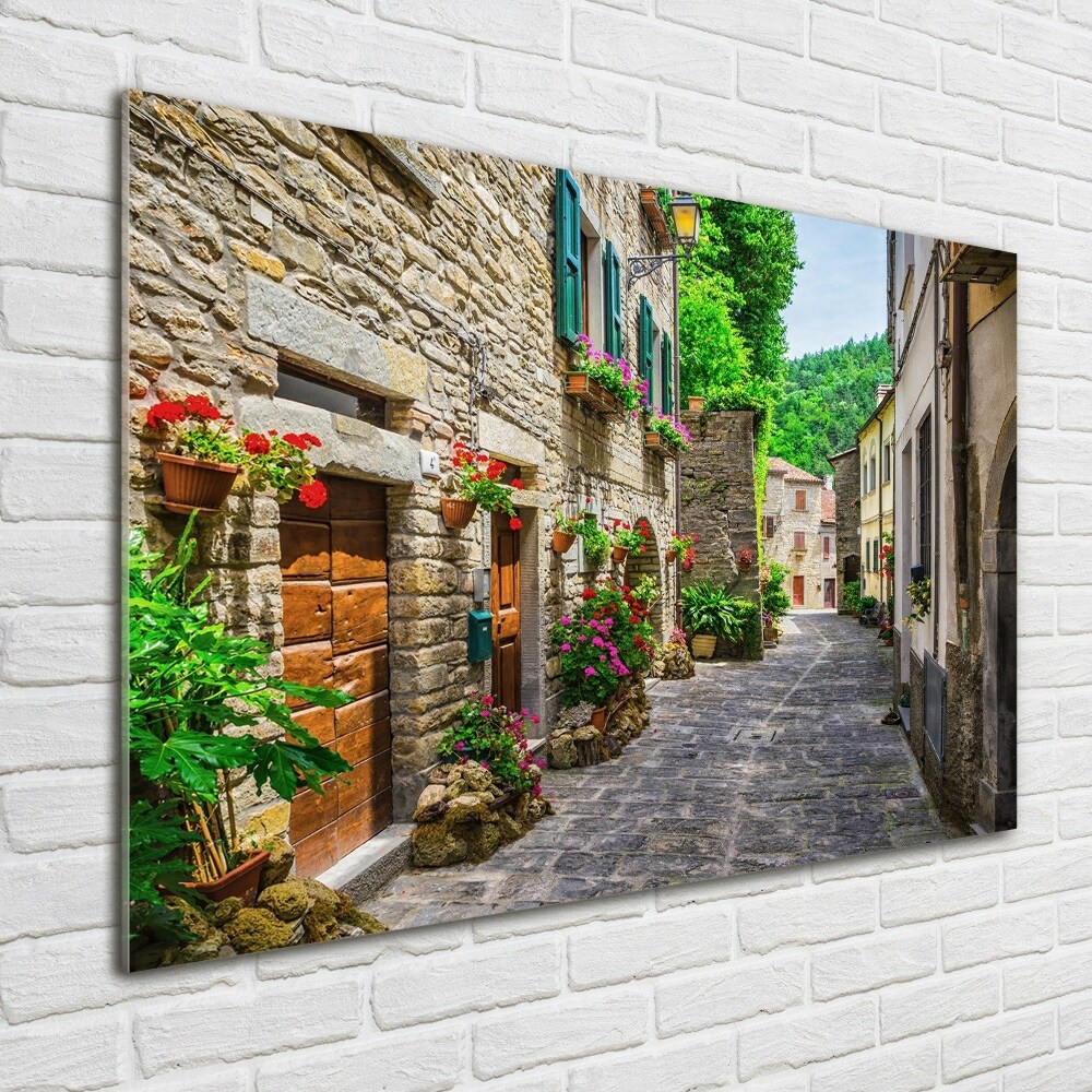 Print on acrylic Charming street