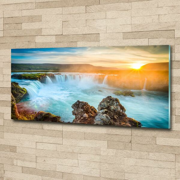 Acrylic wall art Waterfall