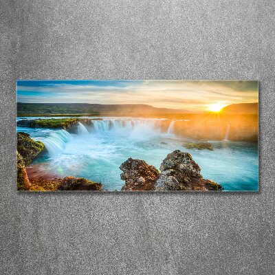 Acrylic wall art Waterfall