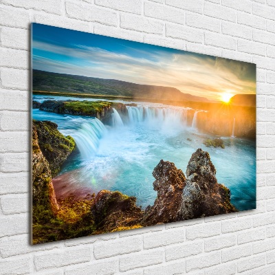 Acrylic wall art Waterfall