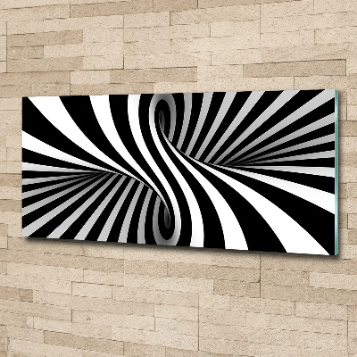 Glass acrylic wall art Abstraction vortex