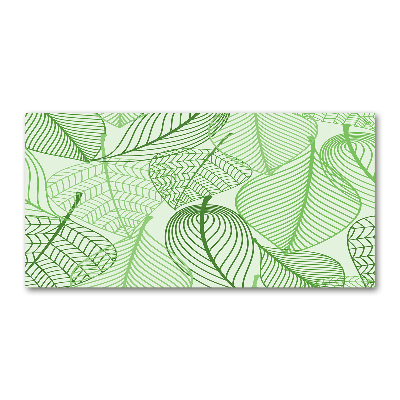 Print on acrylic Pattern leaves