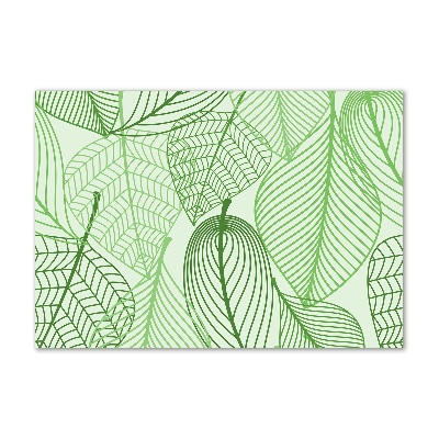 Print on acrylic Pattern leaves