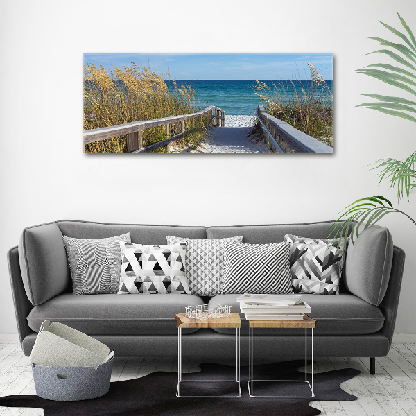 Wall art acrylic Coastal dunes