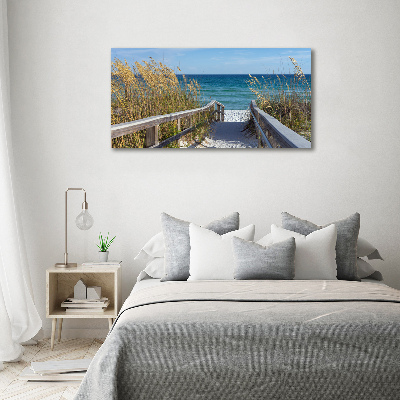 Wall art acrylic Coastal dunes